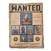 Guardians of the Galaxy aged printed Wanted Poster, Halloween Prop, Wall Art