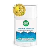 Fresh Monster Natural Deodorant for Kids and Teens I Aluminum-Free, Paraben-Free and Hypoallergenic I Dermatologist Tested I 24-Hour Protection I Beach Breeze Scent I 1.76 oz I 1 Count