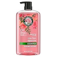 Rose Hips Shampoo - Smooth, Shiny Hair with Vitamin E & Jojoba, Safe for Color Treated Hair, Floral Scent, Cruelty-Free, Dermatologist-Tested, 29.2 Fl Oz