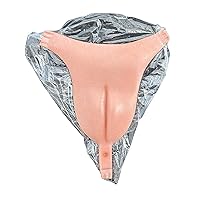 BIMEI Self-Adhesive Fake Vagina Male Hiding Camel Toe Underwear Panty Pads Silicone Pads Drag Queen Transgender Crossdresser