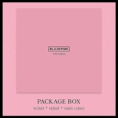 YG Ent.] BLACKPINK 1st Full Album - THE ALBUM [ VERSION #4 ] CD + Photobook  + PostCard Set + Credits Sheet + Lyrics Booklet + Photocards + Postcards +  Sticker + F.G