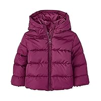 The Children's Place Baby-Girls And Toddler Medium Weight Puffer Jacket, Wind-Resistant, Water-Resistant