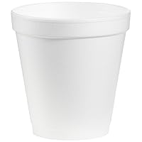 DART 10J12 10 oz Foam Cup (Case of 1000), white