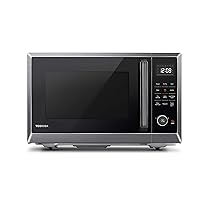 TOSHIBA Air Fryer Combo 8-in-1 Countertop Microwave Oven, Convection, Broil, Odor removal, Mute Function, 12.4
