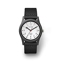 TRIWA - Ocean Ally Watch Made from 100% Ocean Plastic, Men's Women's Watch - Black Octopus