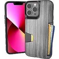 Smartish® iPhone 13 Pro Max Wallet Case - Wallet Slayer Vol. 1 [Slim + Protective] Credit Card Holder - Drop Tested Hidden Card Slot Cover Compatible with Apple iPhone 13 Pro Max - Graspin' Aspen