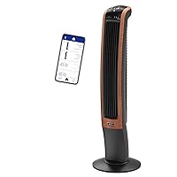 Lasko Oscillating Wind Curve Tower Fan, Bluetooth Technology, 3 Quiet Speeds, for Bedroom, Living Room & Office, 42