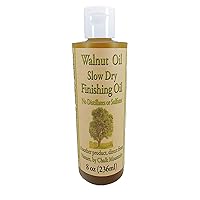 Chalk Mountain Brushes. Walnut Finishing Oil Great for Wood, and More! Preserve and Protect Your Unfinished Wood 8oz.