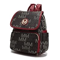MKF Collection MKF-MU6419RD Drea Signature Backpack by Mia K - Red