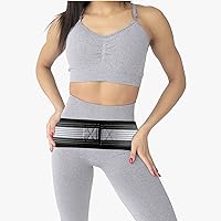 OXCOMFORT Sciatica Belt for Women Men - SI Joint Support Belt Brace - Pain Relief for Lower Back, Sacroiliac, Sciatic, Pelvic, Lumbar, Hip, Leg, Sacral Nerve - Medium Hip Size 32-47in