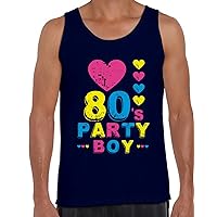 Awkward Styles 80s Boys Tank Top Neon Vintage 80s Party Boys Costume 80s Disco