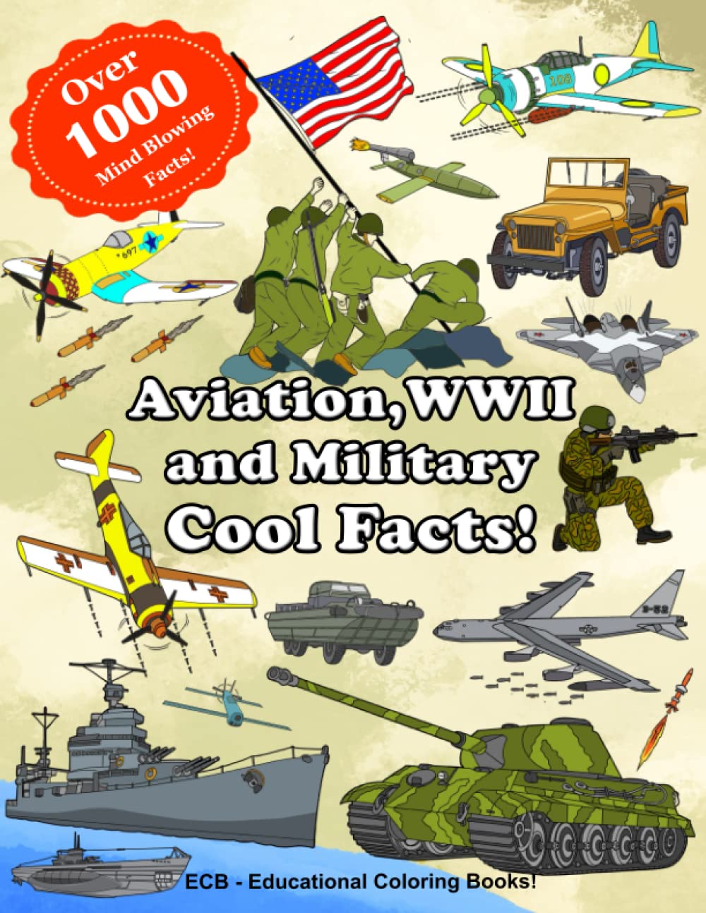 Aviation, WWII and Military Cool Facts!: – Over 1,000 amazing and educational facts about WWII history, technology and aircraft, current and future ... best and most famous airliners in the world!