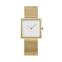 Obaku Kvadrat - Gold Analog Quartz Wrist Watch