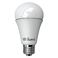 Bluetooth Smart LED A19 Light Bulb, 2nd Generation - Smartphone Controlled Dimmable Multicolored Color Changing Light - Works with iPhone, iPad, Android Phone and Tablet, Arctic White, 1 Count