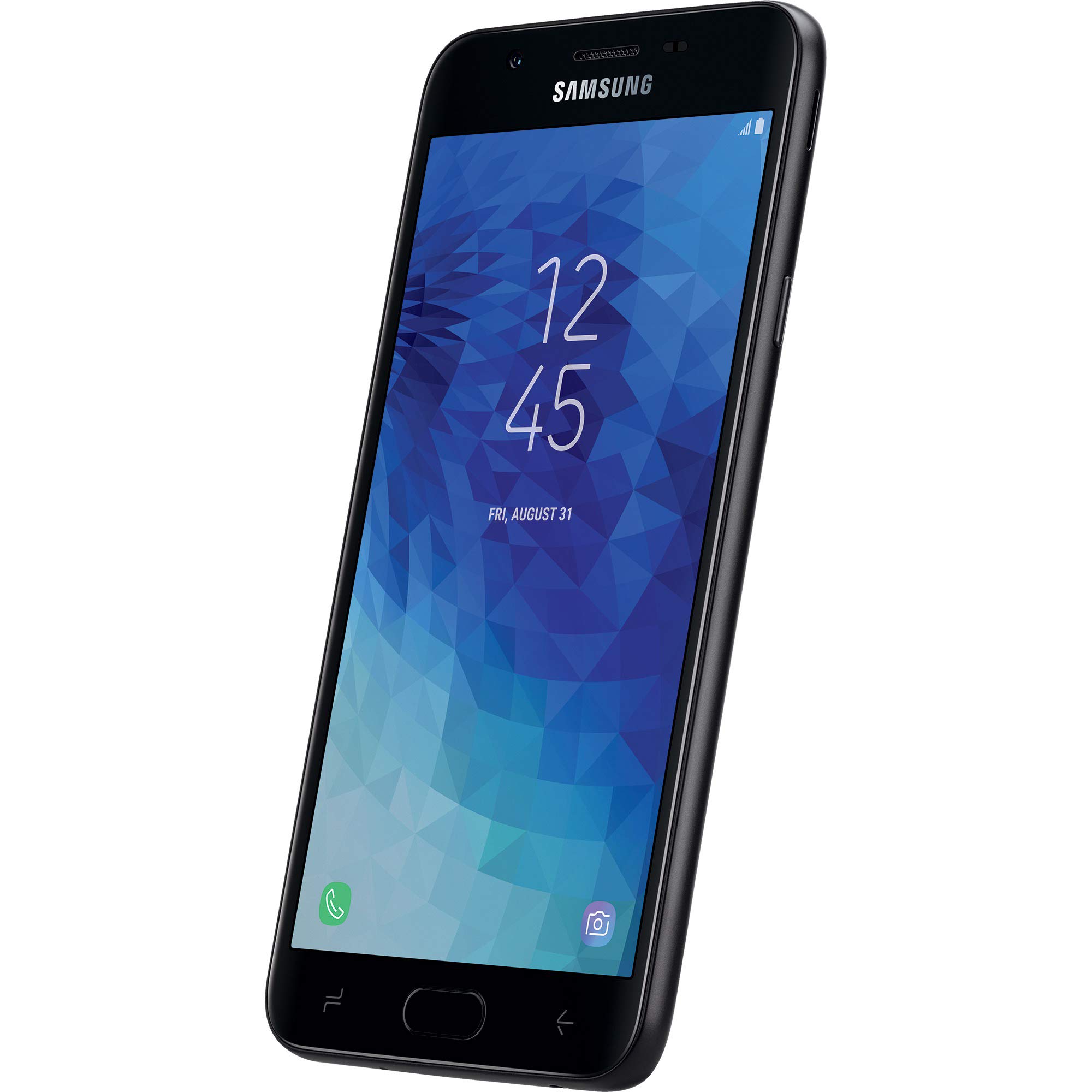 TracFone Carrier-Locked Samsung Galaxy J7 Crown 4G LTE Prepaid Smartphone - Black - 16GB - Sim Card Included - CDMA