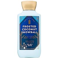 FROSTED COCONUT SNOWBALL Super Smooth Body Lotion 8 Fluid Ounce (Packaging Varies)