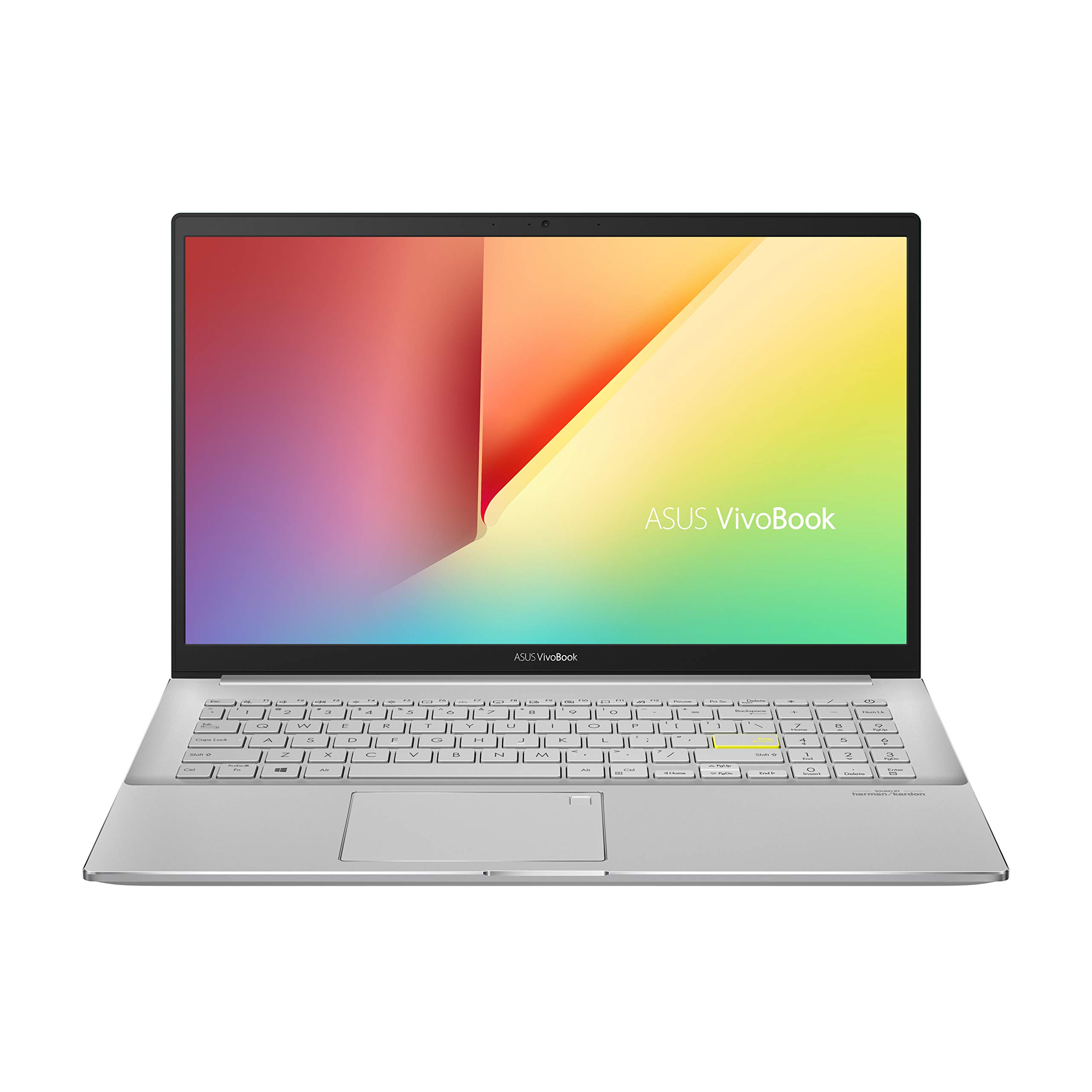 ASUS VivoBook S15 S533 Thin and Light Laptop, 15.6” FHD Display, Intel Core i5-1135G7, 8GB DDR4 RAM, 512GB PCIe SSD, Wi-Fi 6, Windows 10 Home, AI noise-cancellation, Dreamy White, S533EA-DH51-WH