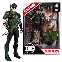 McFarlane Toys - DC Direct Gaming 7IN Batman Figure with Comic - Injustice 2 WV1 - Green Arrow