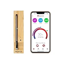 Original MEATER: Wireless Bluetooth Smart Meat Thermometer | for The Oven, Grill, BBQ, Kitchen | iOS & Android App | Apple Watch, Alexa Compatible | Dishwasher Safe