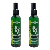 Fresh Body FB Fresh Feet Odor Fighting Spray with Essential Oils for Feet & Shoes, 4 Ounce Spray Bottle (2 Pack)