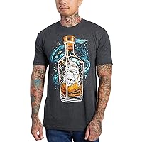 INTO THE AM Skeleton Skull Graphic Tshirts for Men S - 4XL