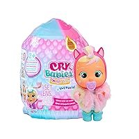 Cry Babies Magic Tears ICY World - Keep Me Warm Series | 8 Surprises, Accessories, Surprise Doll - Great Gift for Kids Ages 3+