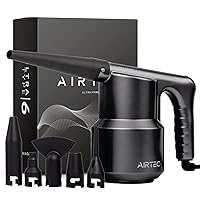 AirTec Ultra Electric Air Duster Blower for PC, Laptop, Console, Electronics and Home Cleaning, Environmental Alternative to Spray air can Duster Keyboard Cleaner (Type 6)