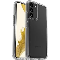 OtterBox Galaxy S22+ Symmetry Series Case - CLEAR, ultra-sleek, wireless charging compatible, raised edges protect camera & screen