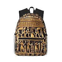 Lightweight Laptop Backpack,Casual Daypack Travel Backpack Bookbag Work Bag for Men and Women-Egypts Hieroglyphics