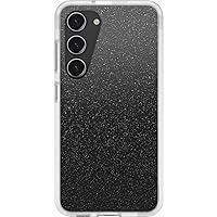 OtterBox Galaxy S23 Prefix Series Case - STARDUST (Clear/Glitter), ultra-thin, pocket-friendly, raised edges protect camera & screen, wireless charging compatible