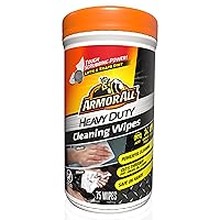Heavy Duty Cleaning Wipes, Interior & Exterior Car Cleaning Wipes – 75 Count