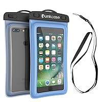 Waterproof Phone Pouch, PunkBag Universal Floating Dry Case Bag for Most Cell Phones incl. iPhone 8 Plus & Samsung Galaxy S9 | Perfect for Keeping Your Cellphone & Valuables Dry and Safe