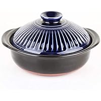 Kitchen Pot Terracotta Cooking Dutch Oven Terracotta Stew Pot-Good Heat Preservation Effect and Durable 0.85L