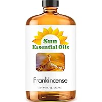 Sun Essential Oils - Frankincense Essential Oil 16oz for Aromatherapy, Diffuser, Soaps, lotions
