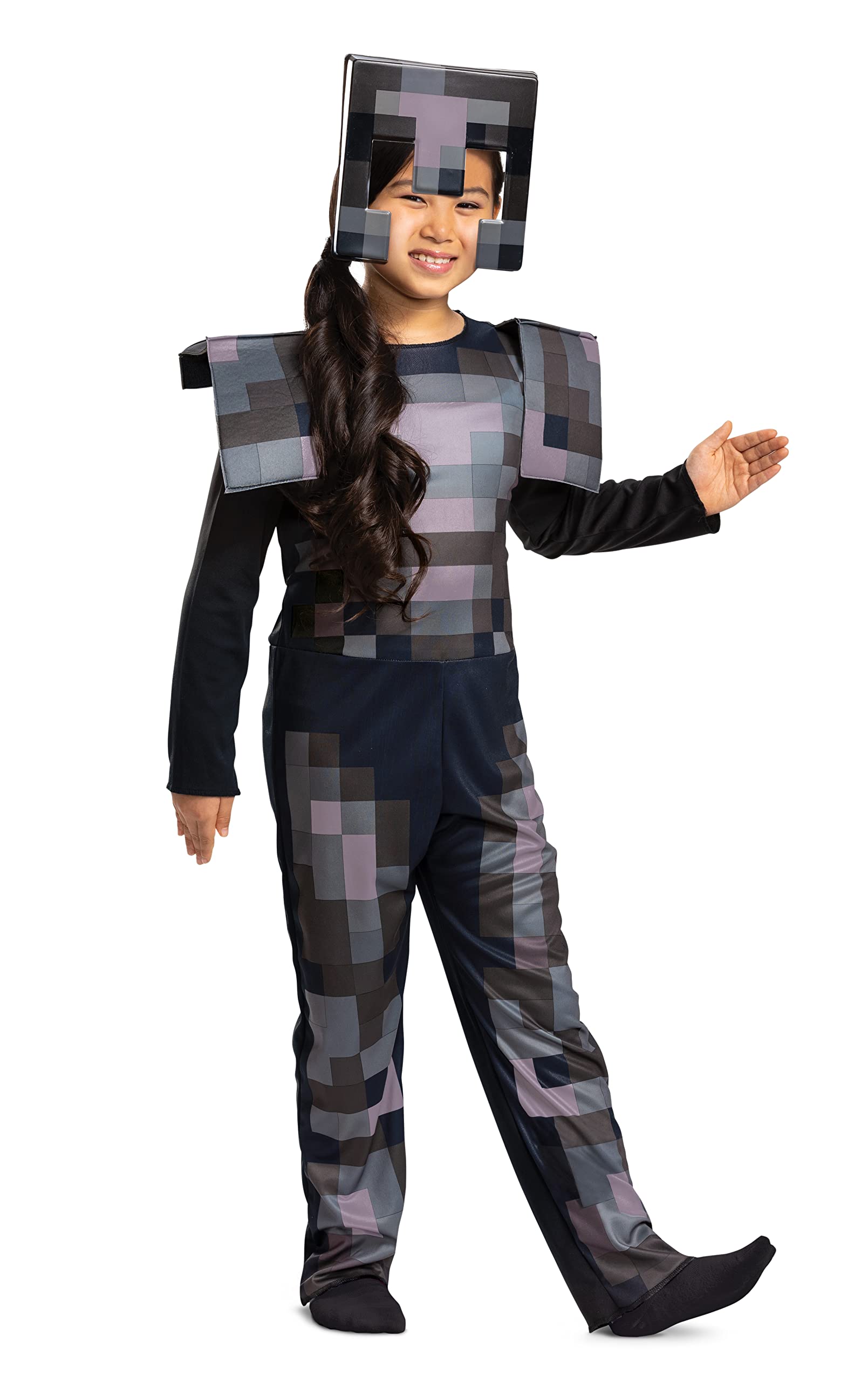 Minecraft Costume, Official Nether Armor Outfit for Kids Minecraft Costume