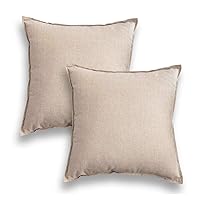 Jeanerlor Set of 2 Decorative Cotton Linen Couch 26
