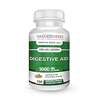 Certified Organic Digestive Aid Herbal Dietary Supplement | Supports to Intestinal System, Promotes Normal Bowel Function (1 Pack)