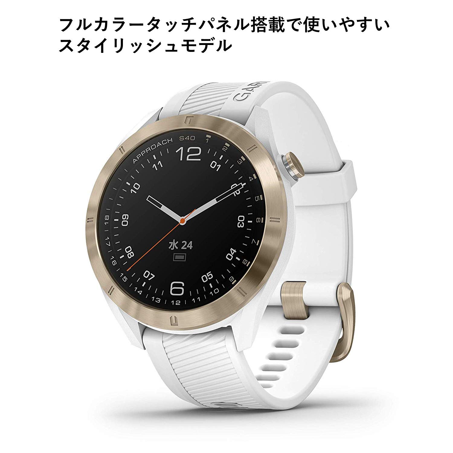 Garmin Approach S40 GPS Golf Watch (Authentic Japanese Product, English Language Not Guaranteed)