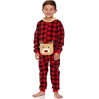 Freestyle Revolution Boys & Toddlers Sleepwear Hooded Onesie Pajama with Pet Pocket, Sizes 2-12