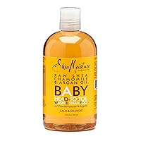 Shea Moisture Raw Shea Butter Chamomile & Argan Oil Baby Head-to-Toe Wash & Shampoo - 13 oz
