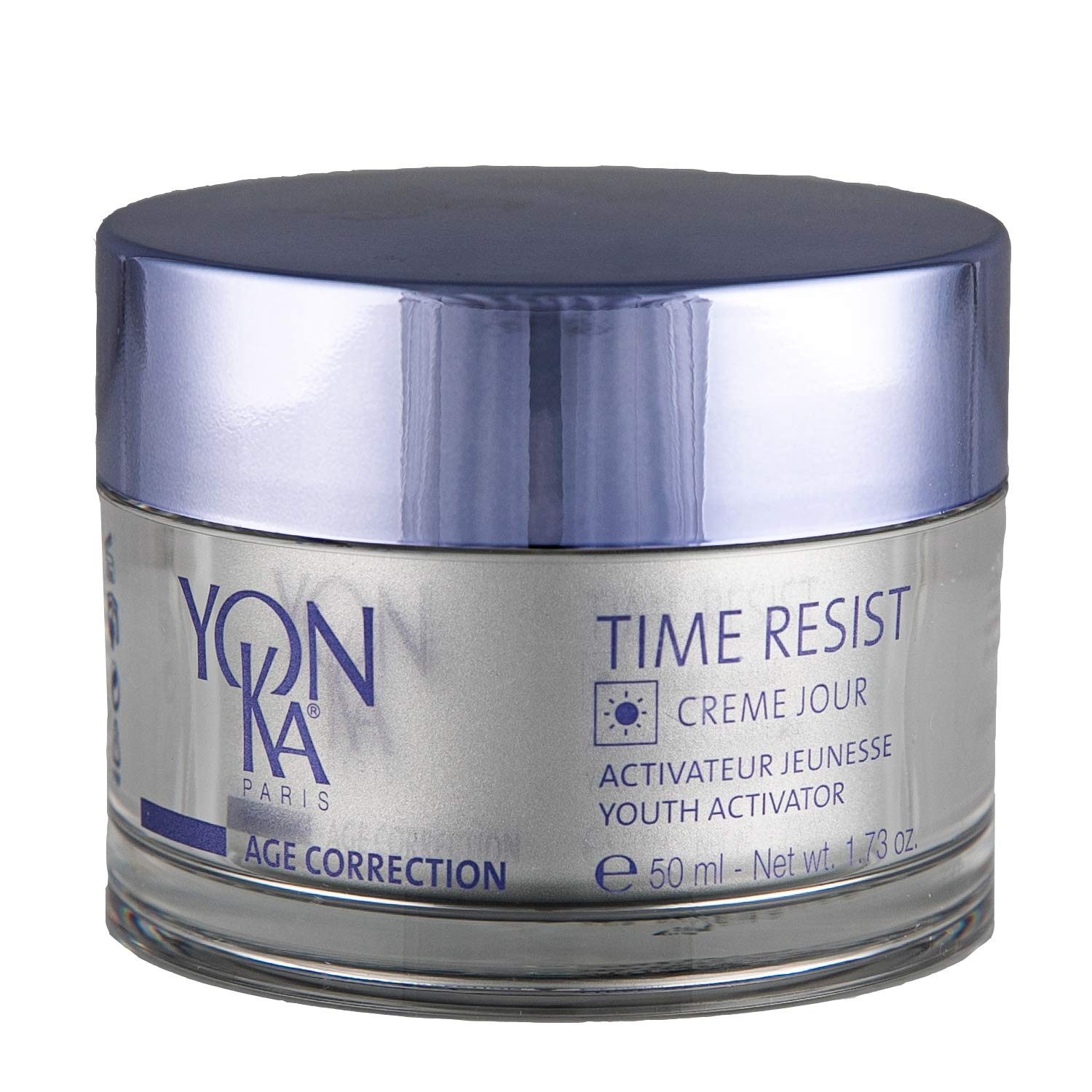 Yon-Ka Time Resist Jour (50ml) Anti-Aging Day Cream with Youth Activating Complex and Hyaluronic Acid, Firming Anti-Wrinkle Moisturizer for Face an...