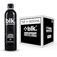 Natural Mineral Alkaline Water, 16.9 oz. (500 mL), 12 Pack, 8 pH Water, Bioavailable Fulvic & Humic Acid Extract, Trace Minerals, Electrolytes to Hydrate, Repair & Restore Cells