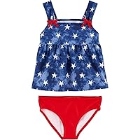 Carter's Toddler and Baby Girls Swimwear Set (Red/White/Blue