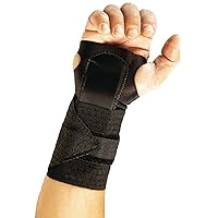Lohmann & Rauscher epX AmbiWrist Brace, Adjustable Stabilizing Wrist Support with Metal Stay to Restrict Movement for Sprains and Contusions, Padded for Comfort, Fits Both Left & Right Hand, Large