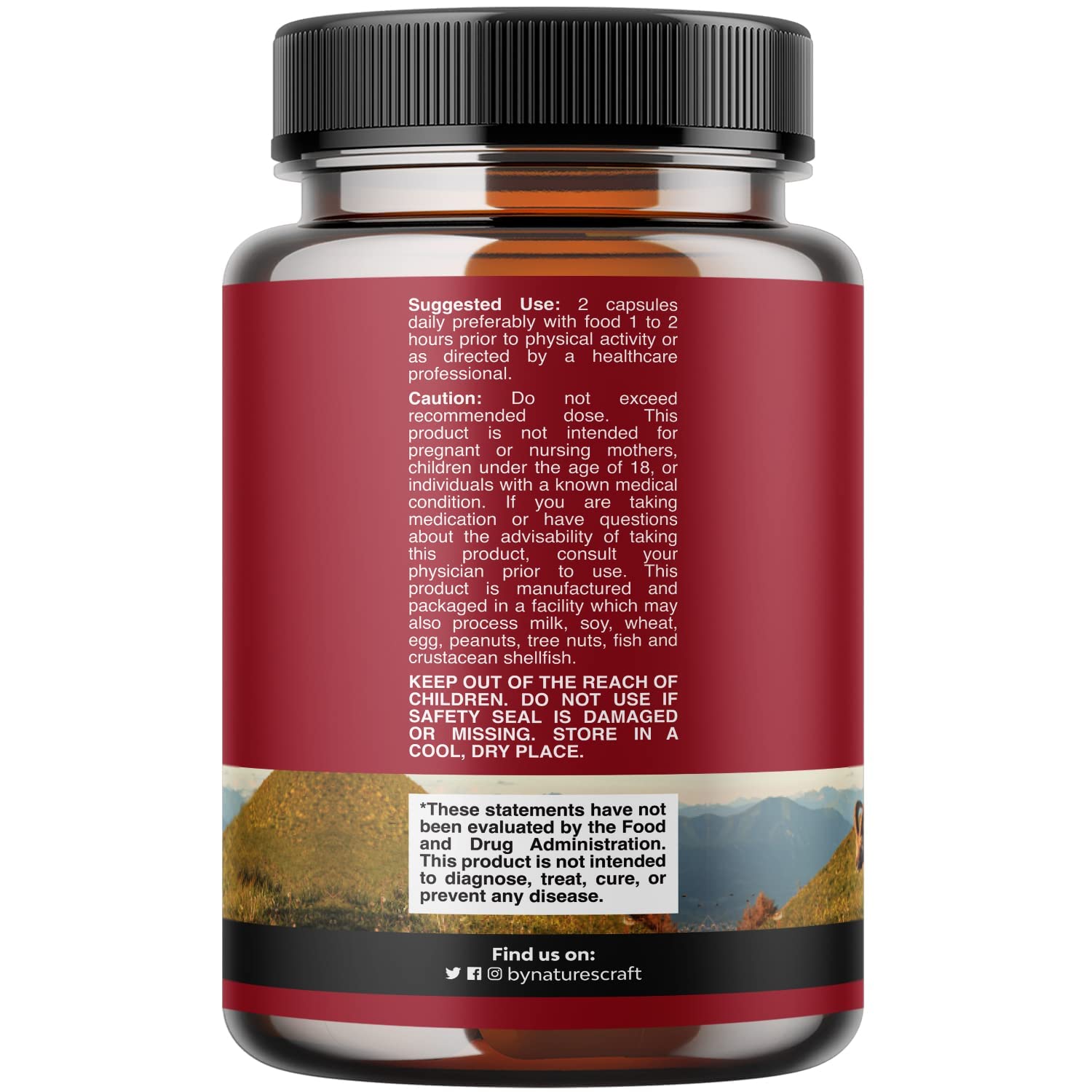 Horny Goat Weed Extract Complex - Invigorating Blend with Tribulus Saw Palmetto L Arginine and Tongkat Ali Extract and Maca Root for Men and Women for Enhanced Energy and Stamina - 30 Servings