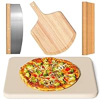 4 PCS Rectangle Pizza Stone Set, 15