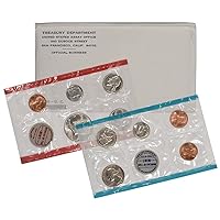 1969 Various Mint Marks United States Mint P&D 11-Coin Uncirculated Coin Set in Original Government Packaging Uncirculated