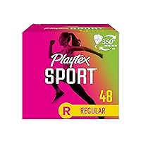 Sport Tampons, Regular Absorbency, Fragrance-Free - 48ct (Packaging May Vary)