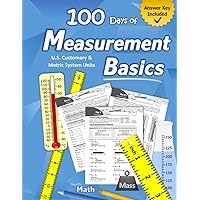Humble Math – Measurement Basics: (With Answer Key) U.S. Customary & Metric System Measuring Book | Learn to Measure | Unit Conversions | Metric ... Workbook - 100 Practice Pages (Ages 9+)