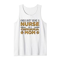 Busy Being Nurse Dog Mother - Chihuahua Mom Tank Top